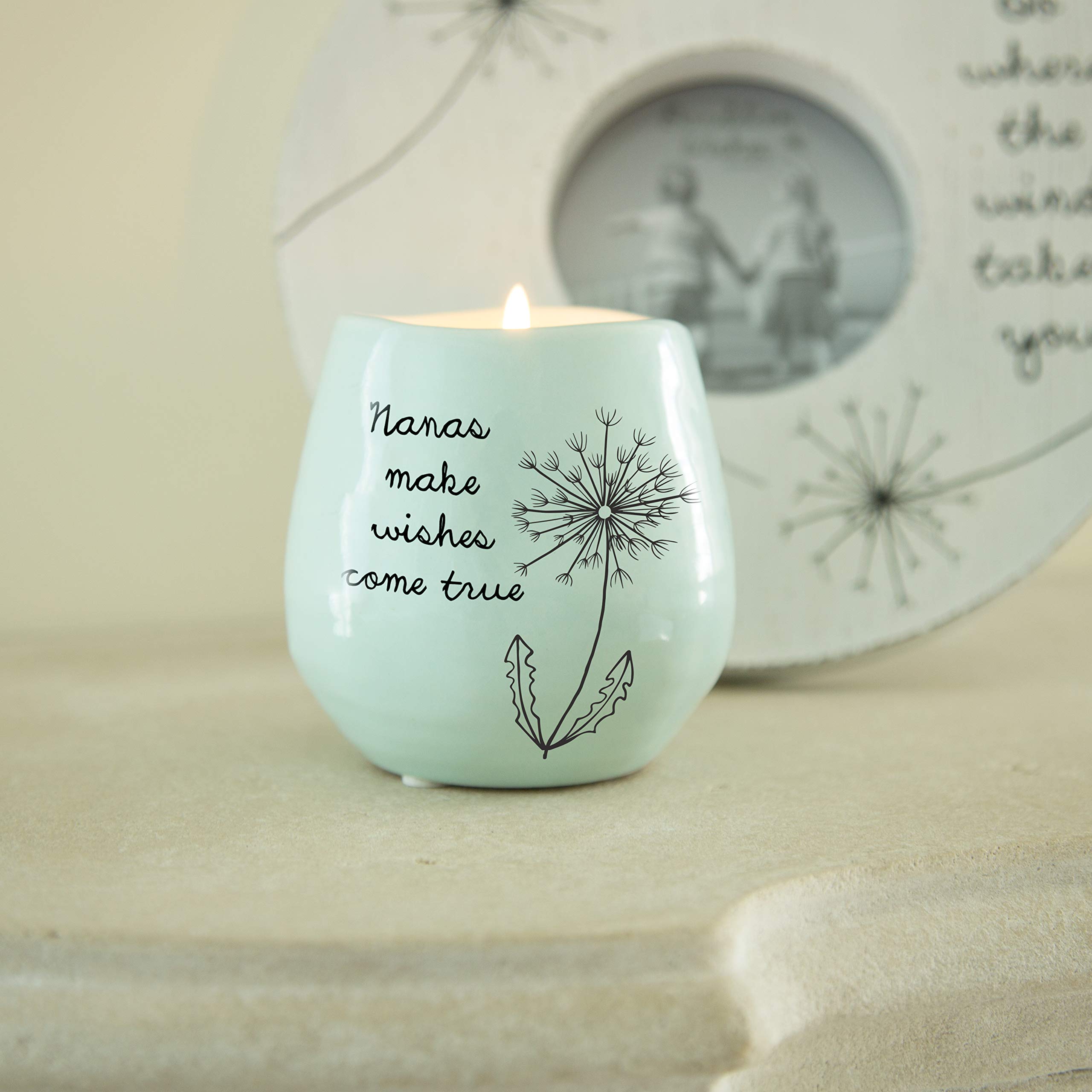 candle✣candle Amazon.com: Pavilion Gift Company - Dandelion Wishes 77148 Ceramic